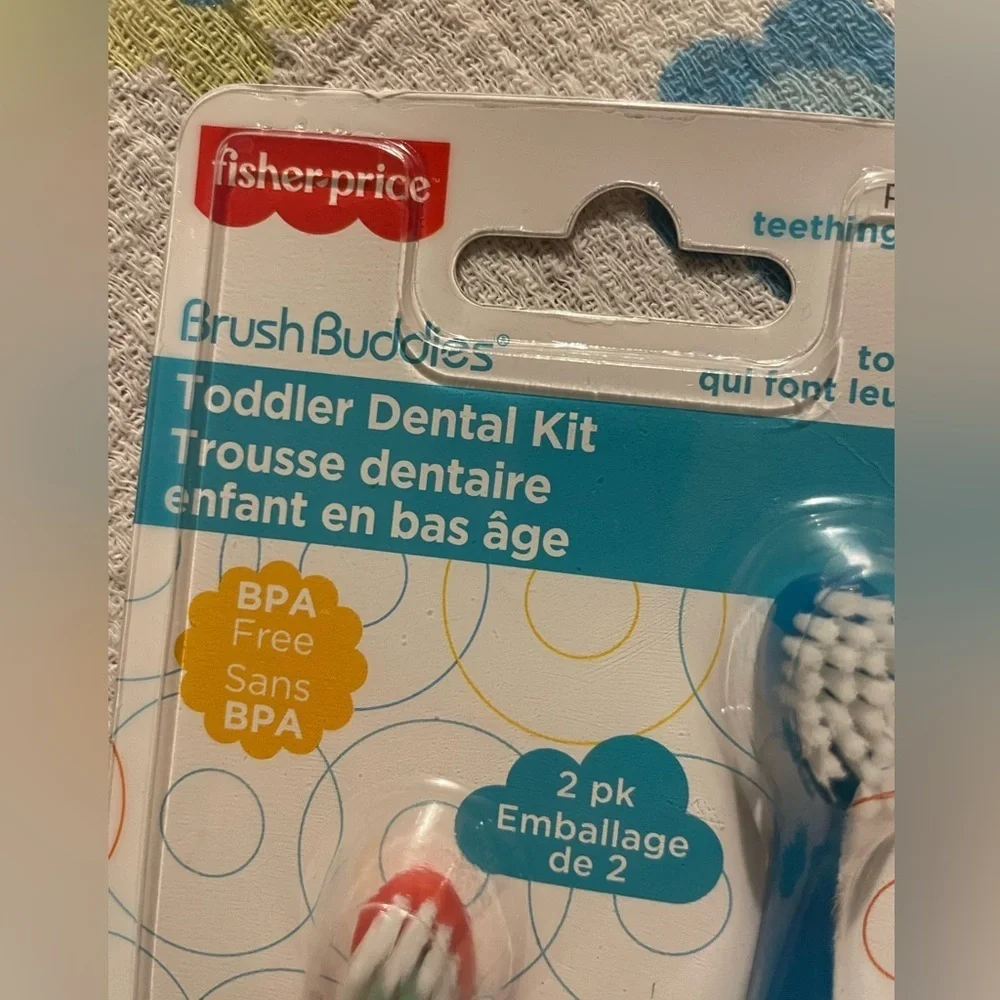 Fisher-Price Kids Dental Set - Red and Blue